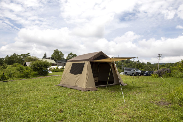 小川のTC素材のロッジ型テント！オーナーロッジ タイプ52Rをレビュー | ツキイチキャンパー