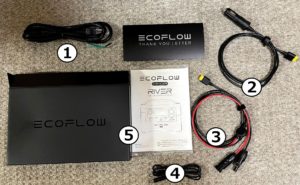 EF EcoFlow RIVER Pro同梱品